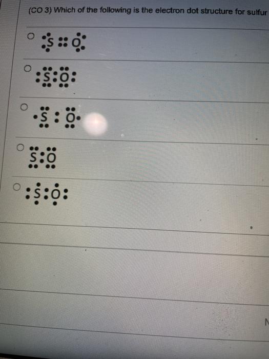 electron dot diagram for sulfur