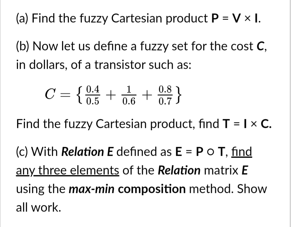 Solved Three variables of interest in power transistors are