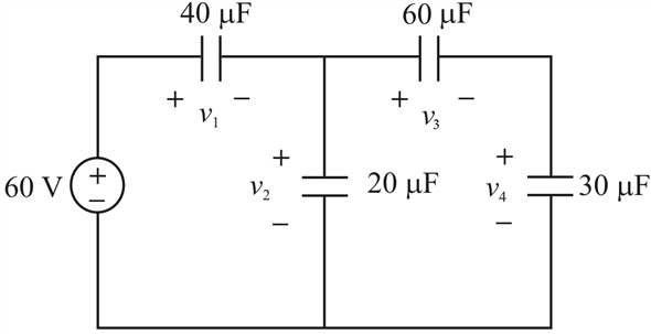 voltage across capacitor