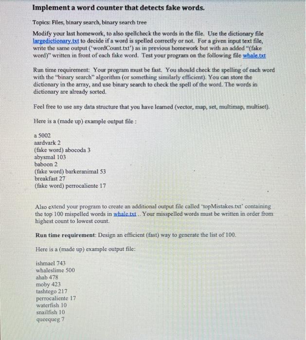 solved-implement-a-word-counter-that-detects-fake-words-chegg
