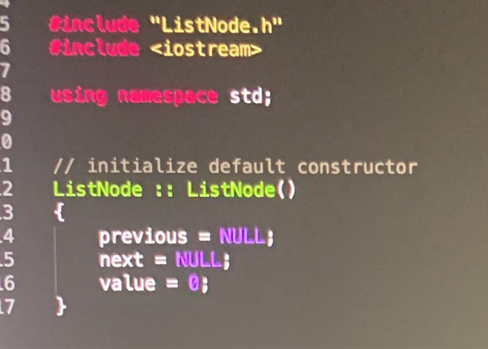 ListItr.cpp:7:15: error: use of undeclared identifier | Chegg.com