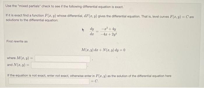 Solved Use the 