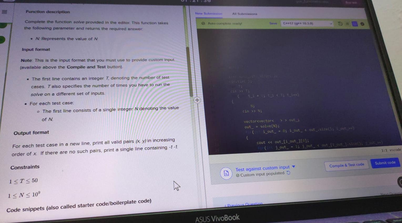 Solved Double XOR pairs You are given a positive integer N. | Chegg.com