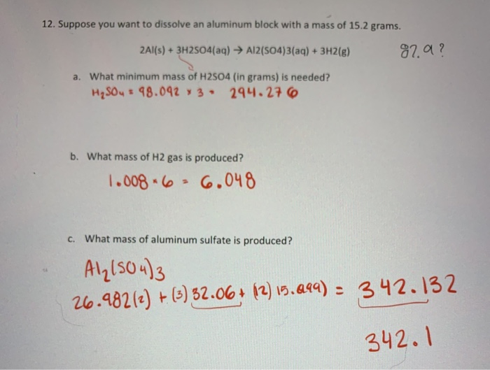 solved-12-suppose-you-want-to-dissolve-an-aluminum-block-chegg