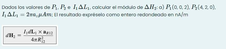 Dados los valores de \( P_{1}, P_{2} \) e \( I_{1} \Delta L_{1} \), calcular el módulo de \( \Delta H_{2} \) : a) \( P_{1}(0,