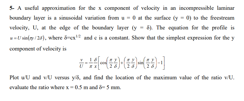 Solved A useful approximation for the x component of | Chegg.com