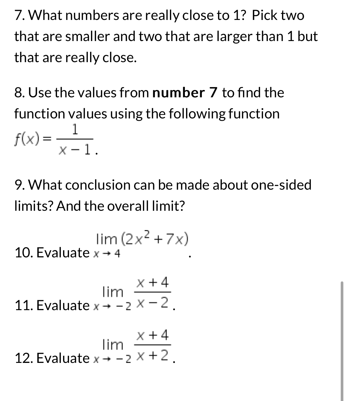 Solved Use the values from number 7 ﻿to find the function | Chegg.com