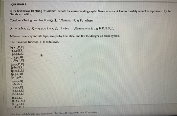 Questions In The Text Below Let String Gamma D Chegg Com