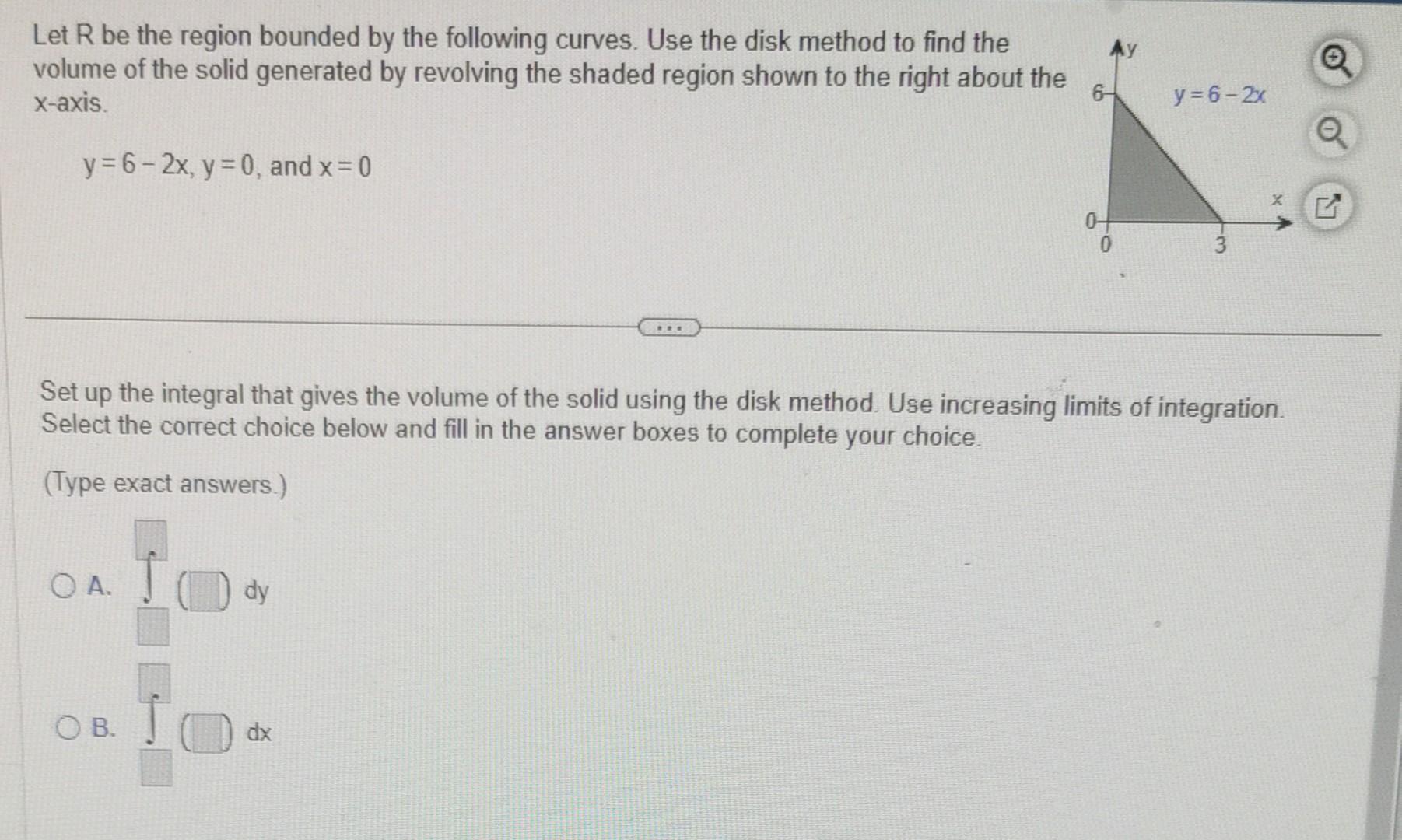 Solved Let R be the region bounded by the following curves. | Chegg.com