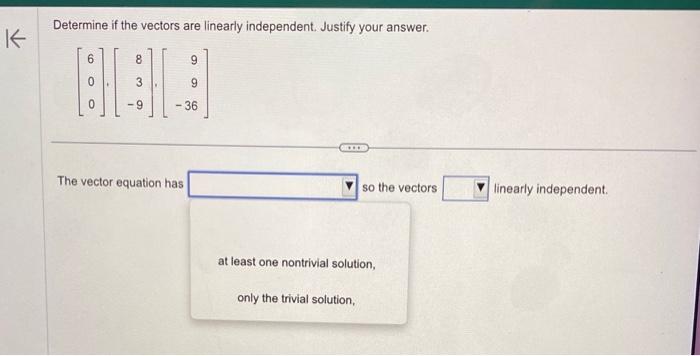 Solved Determine If B Is A Linear Combination Of A1a2 And 5941