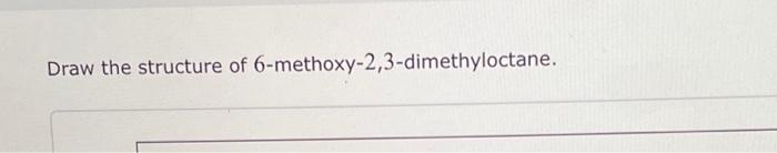 Solved Draw the structure of | Chegg.com