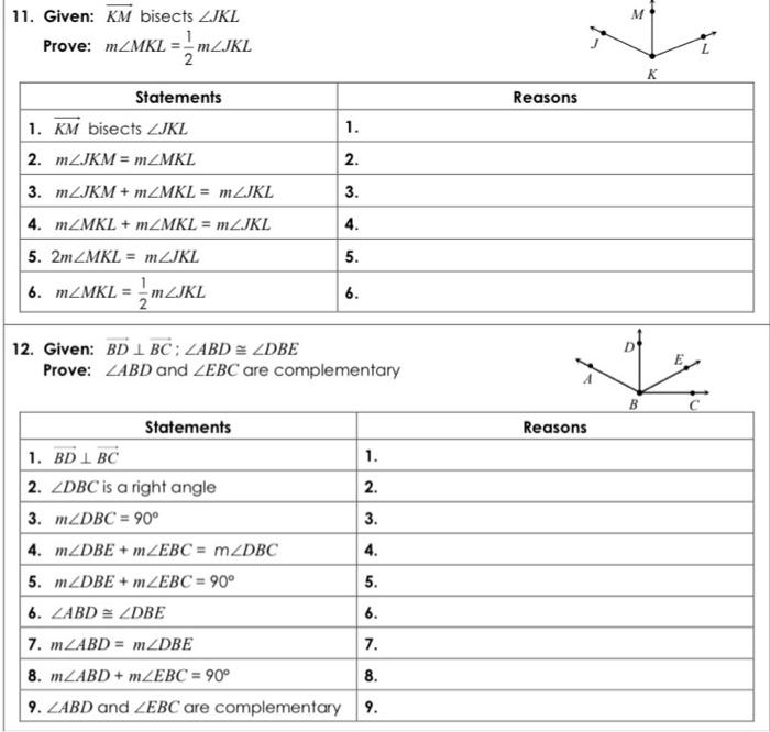 Solved M 11 Given KM Bisects ZIKL Prove M2MKL MZIKL K Chegg