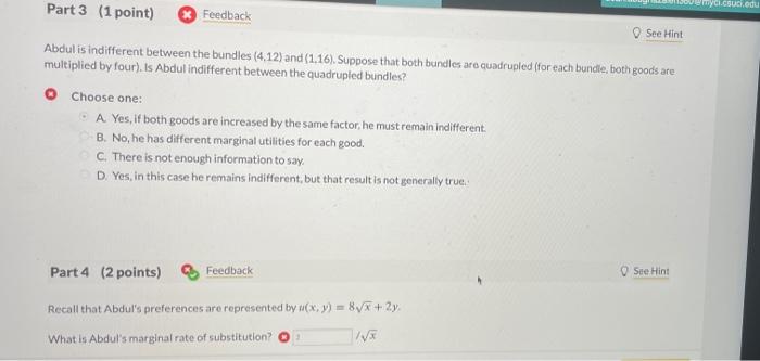 Solved 05 Question (7 points) See page 60 Abdul is very | Chegg.com