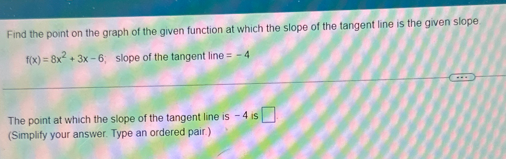 solved-find-the-point-on-the-graph-of-the-given-function-at-chegg