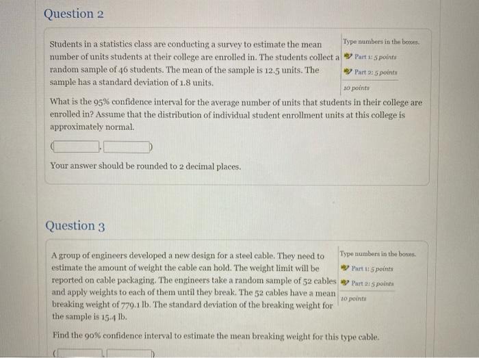 Solved Question 1 Select one answer Students in a statistics | Chegg.com