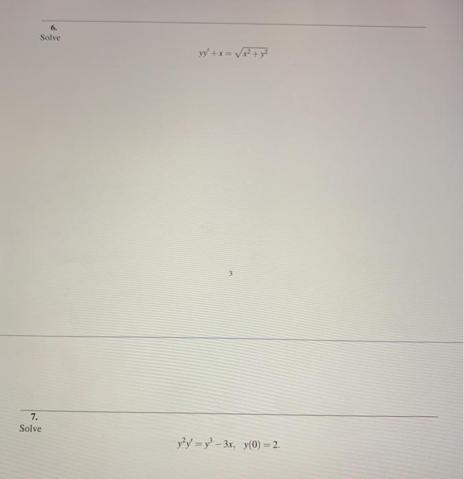 Solved This is differential equations. Need help with | Chegg.com
