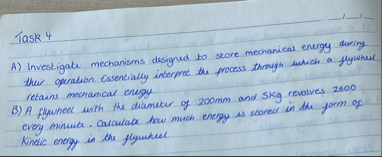 Solved Task 4A) ﻿Investigate mechanisms designed to store | Chegg.com