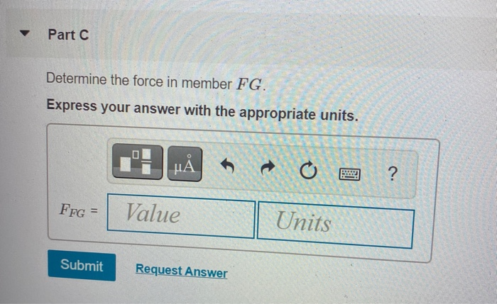 Solved Item 1 Determine the force in each member of the | Chegg.com