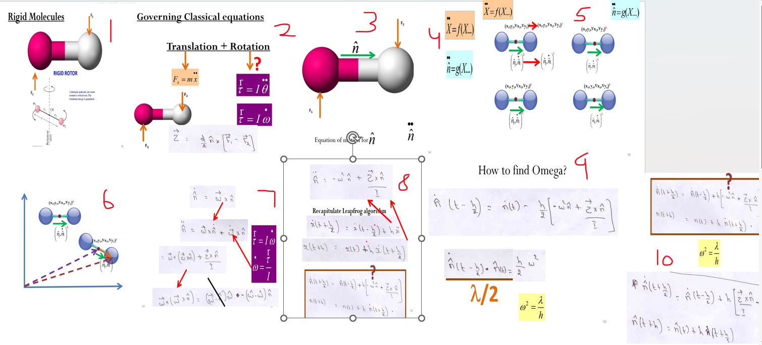 Solved Simulate the dynamics of two diatomic molecule. in | Chegg.com