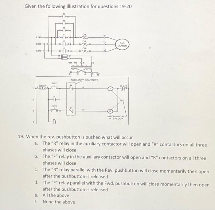 Solved Given the following illustration for questions 19−20 | Chegg.com