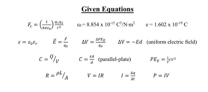 Solved I Give You Three Point Charges With Values Q Q A Chegg Com