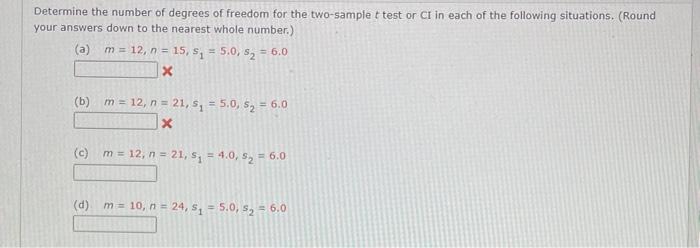 Solved Determine The Number Of Degrees Of Freedom For The 1246