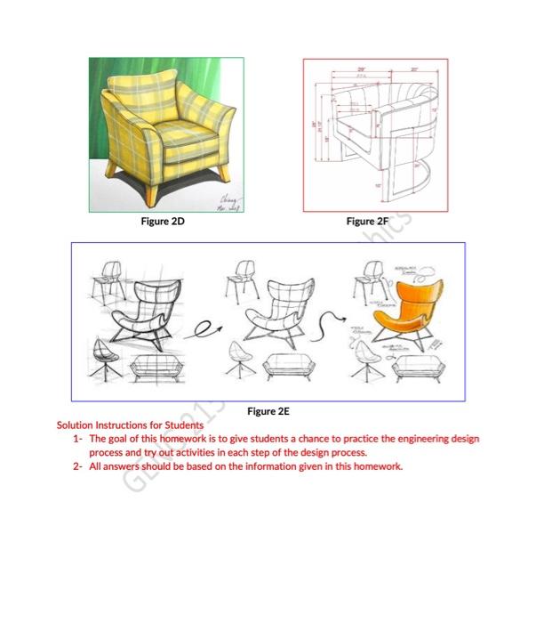 Solved Mini Design Case - Sofa Chair Design Homework | Chegg.com