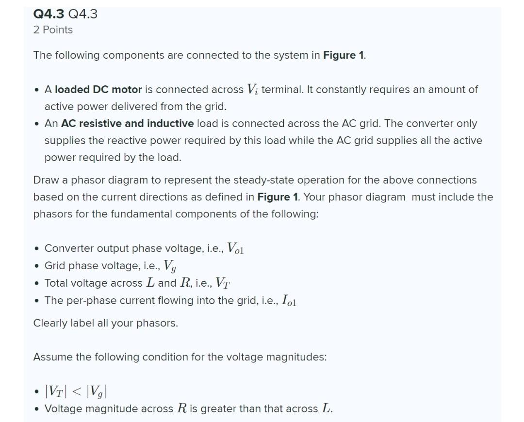 Solved Q4 Question 4 13 Points Figure 1 shows the circuit of | Chegg.com