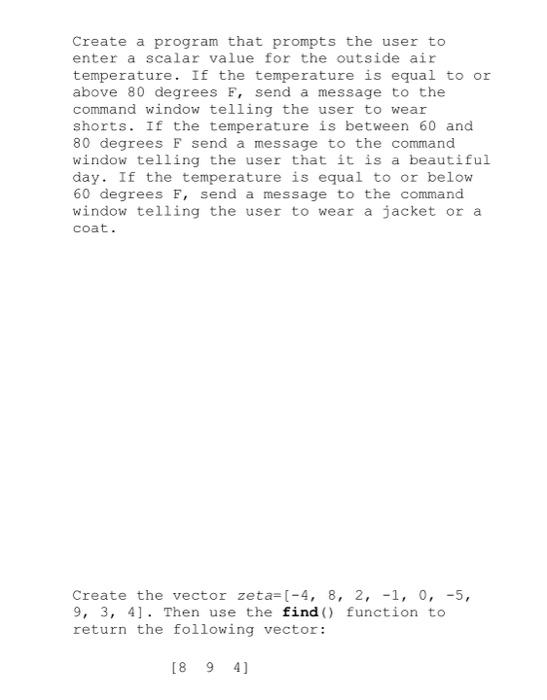 Solved would you please help me solve this Matlab study | Chegg.com