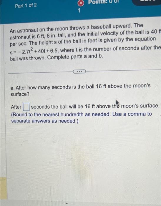 solved-an-astronaut-on-the-moon-throws-a-baseball-upward-chegg
