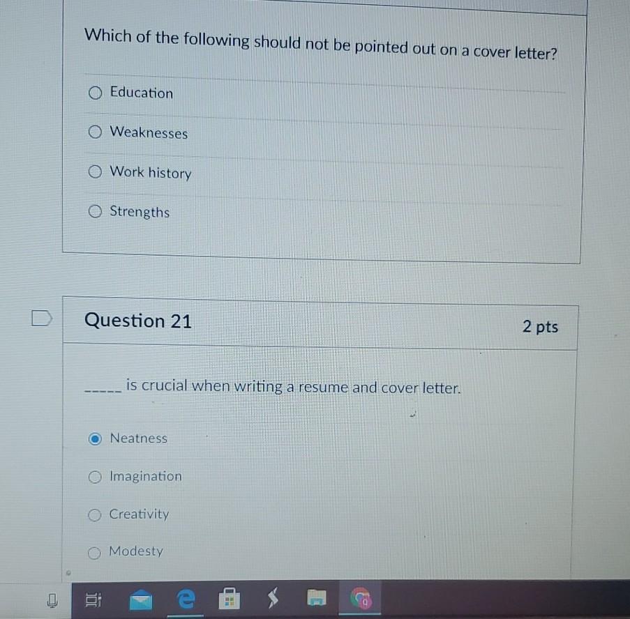 Solved Which of the following should not be pointed out on a | Chegg.com