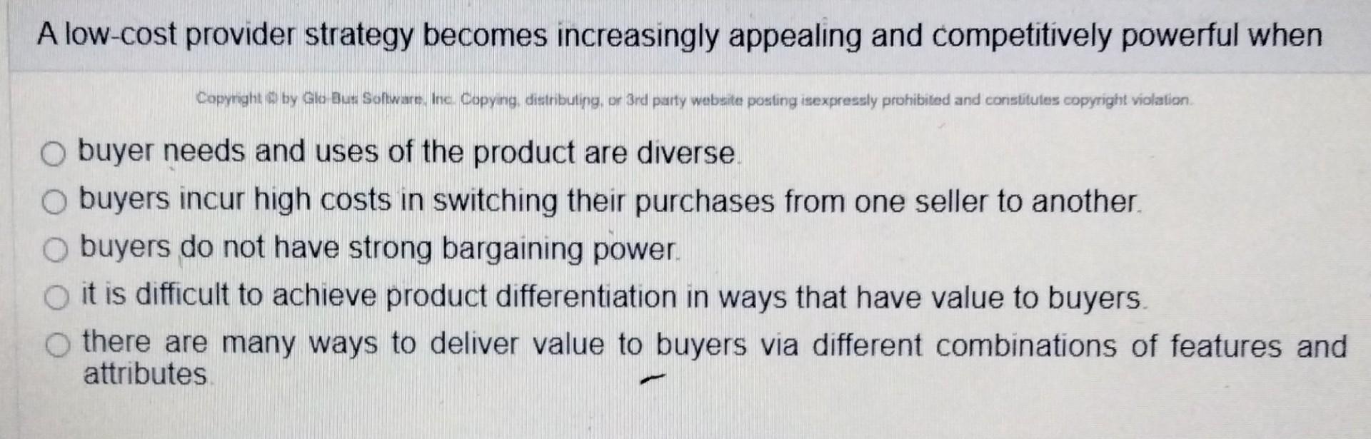 Low Cost Provider Strategy Examples Low Cost Provider Strategy Examples