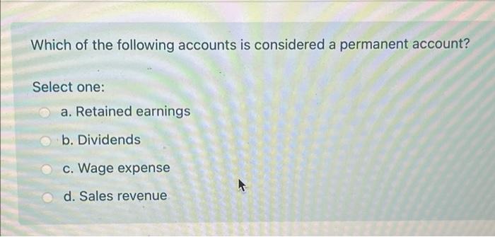 Which Account Is Considered As Nominal Account Mcq