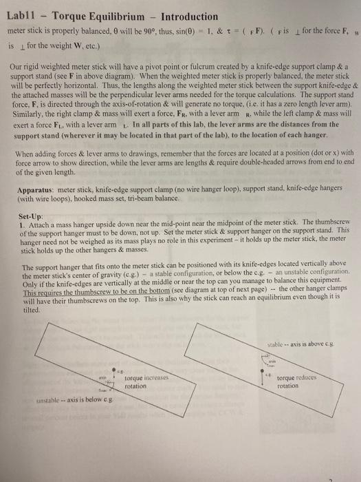 Solved need help with a physics lab. stuck on page 3 and 4.