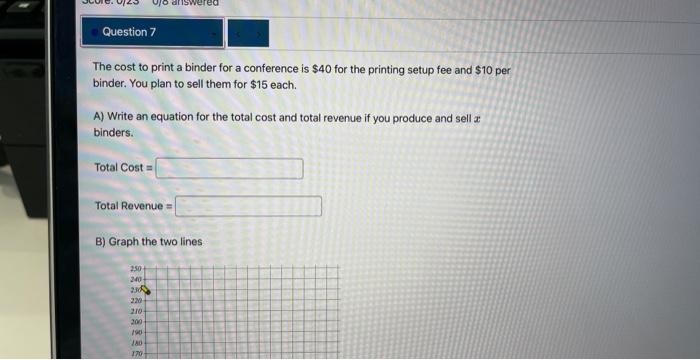 Solved B) Graph The Two Lines B) Graph The Two Lines C) The | Chegg.com