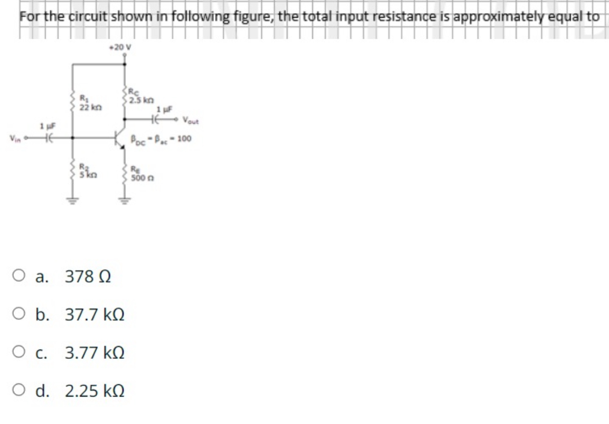 Solved For the circuit shown in following figure, the total | Chegg.com