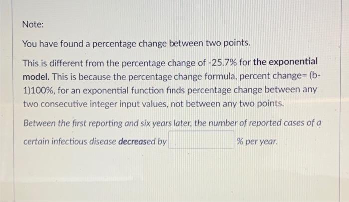 Solved D Question 6 2 pts The number of reported cases of a | Chegg.com