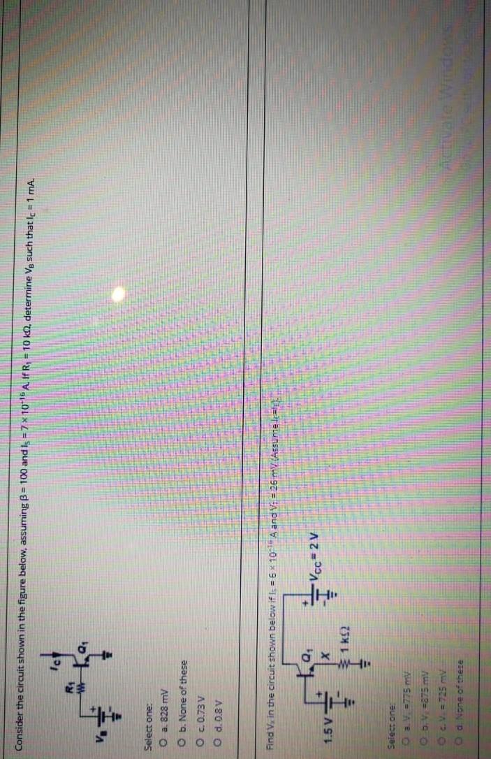 Solved Consider The Circuit Shown In The Figure Below, | Chegg.com