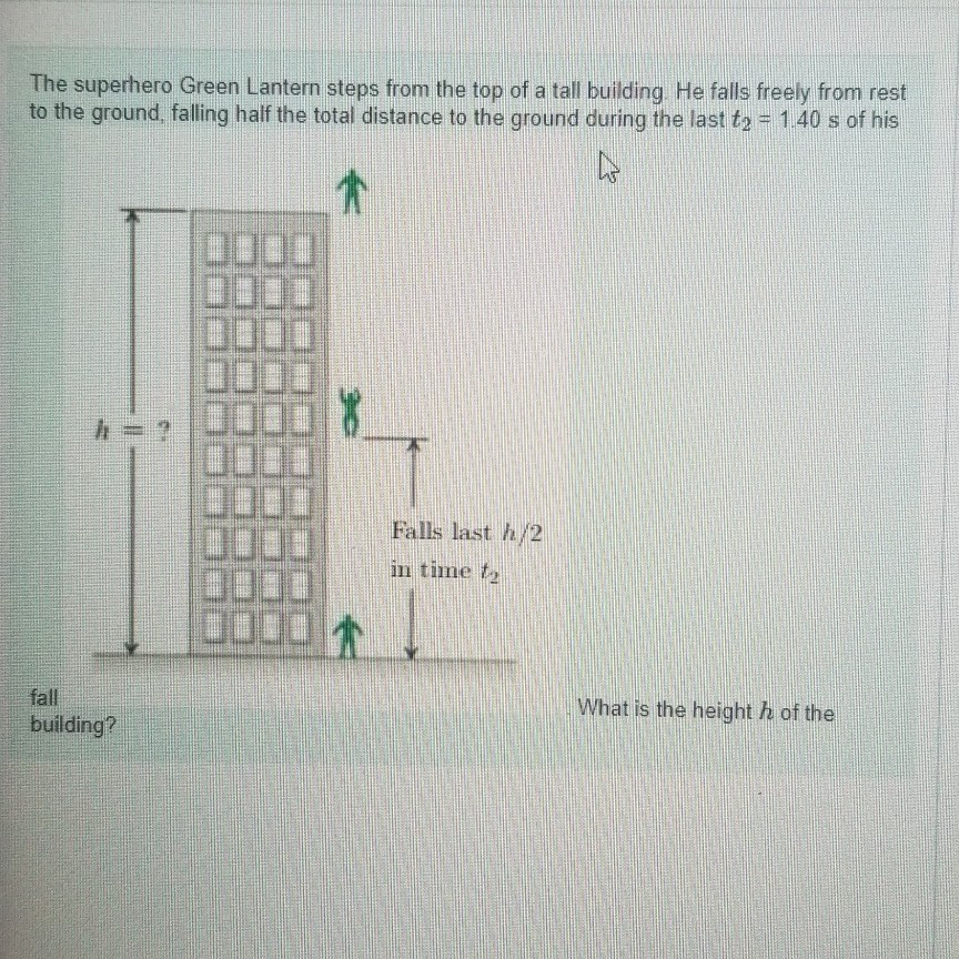 solved-the-superhero-green-lantern-steps-from-the-top-of-a-chegg