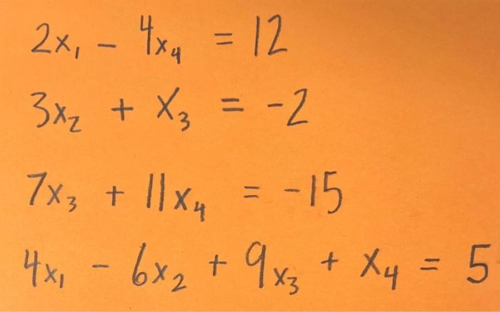 determine-whether-the-system-is-consistent-if-yes-chegg