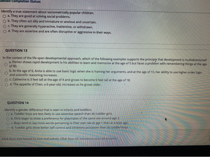 Solved Completion Status: Identify a true statement about | Chegg.com