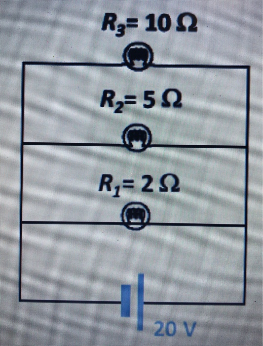 Solved Which bulb has the highest current? Which bulb has | Chegg.com