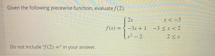 evaluate piecewise function calculator