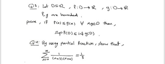 Solved Q3: Let DSR , F: DIR, DR 1. fg are bounded prove, if | Chegg.com