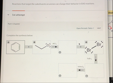 Solved Reactions that target the substituents on arenes can | Chegg.com