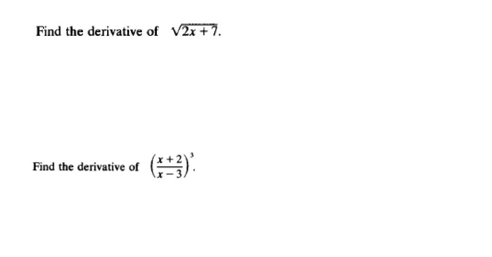 find the derivative of x^2-3x=0