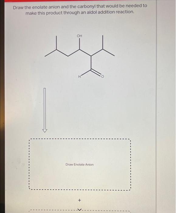 Solved Draw The Major Product Of The Aldol Addition Reaction | Chegg.com