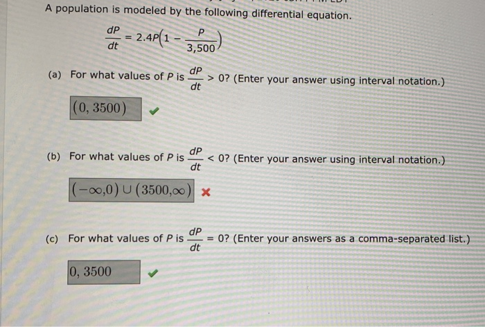 solved-a-population-is-modeled-by-the-following-differential-chegg