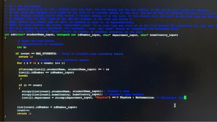 Solved Help me!! Can anyone please help me to fix my code | Chegg.com