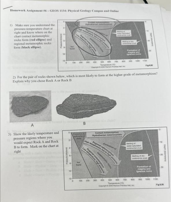 Solved Homework Assignment #6-GEOS 1134: Physical Geology | Chegg.com